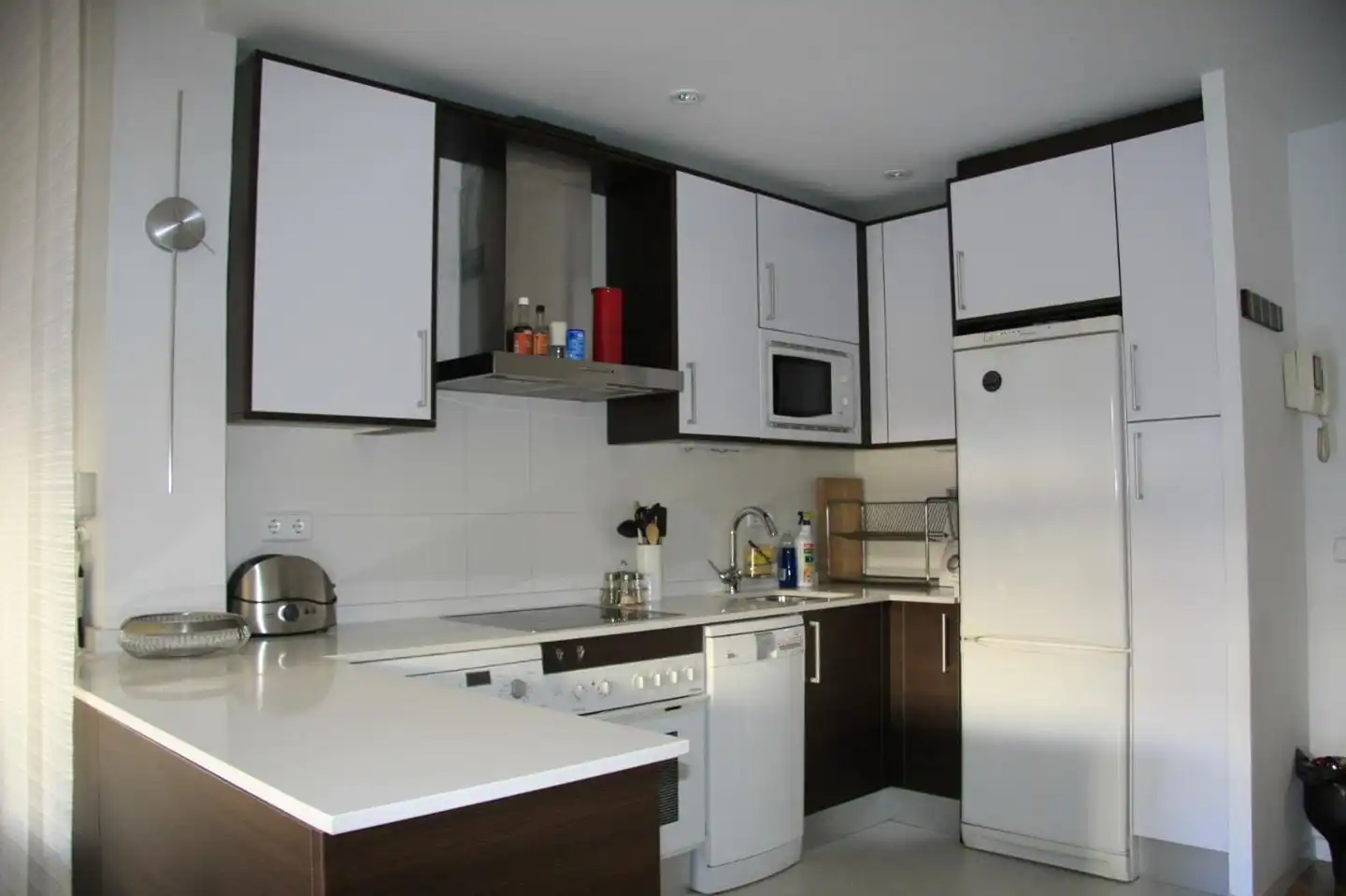Küche von Wohnung zum Verkauf in Madrid mit Klimaanlage und Terrasse