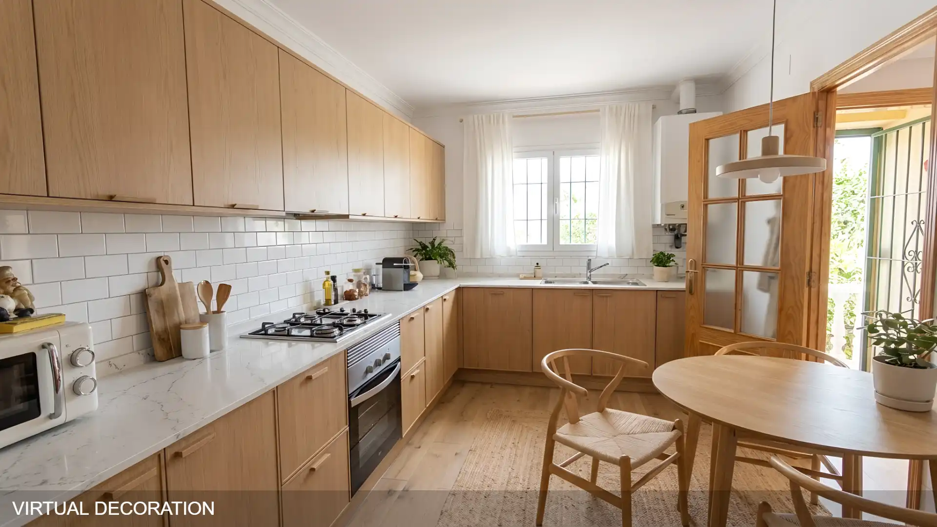 Cocina de Casa o chalet en venta en La Nucia con Calefacción, Jardín privado y Terraza