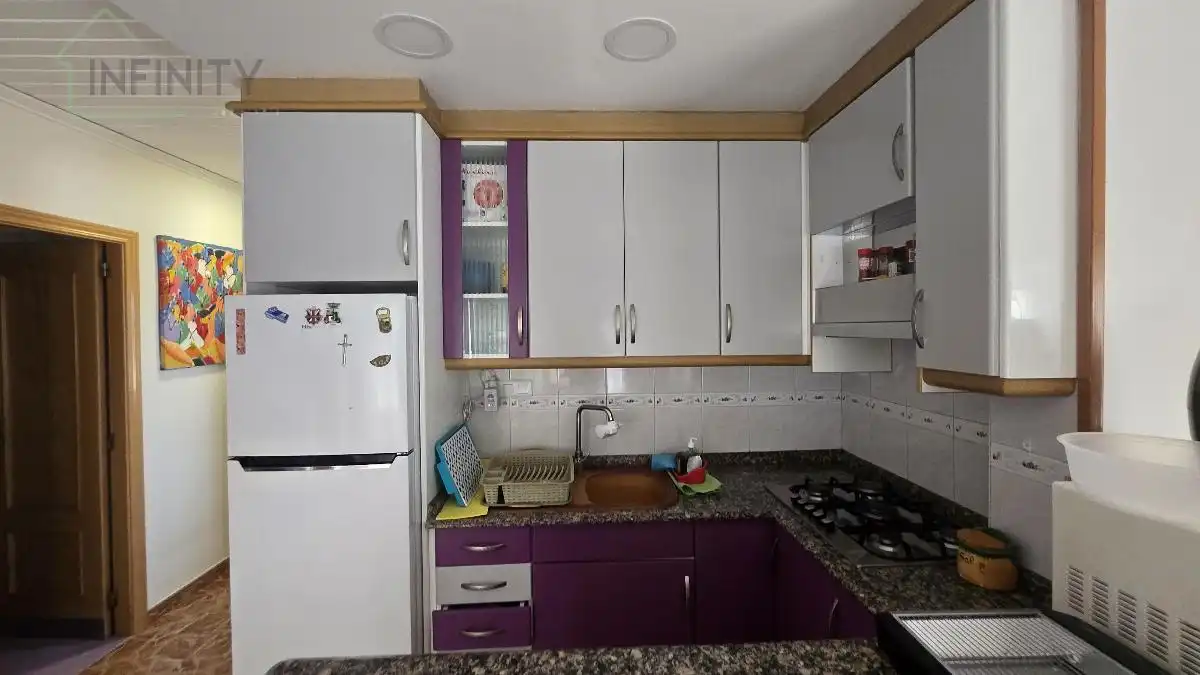 Cocina de Apartamento de alquiler en Piles con Aire acondicionado, Calefacción y Terraza