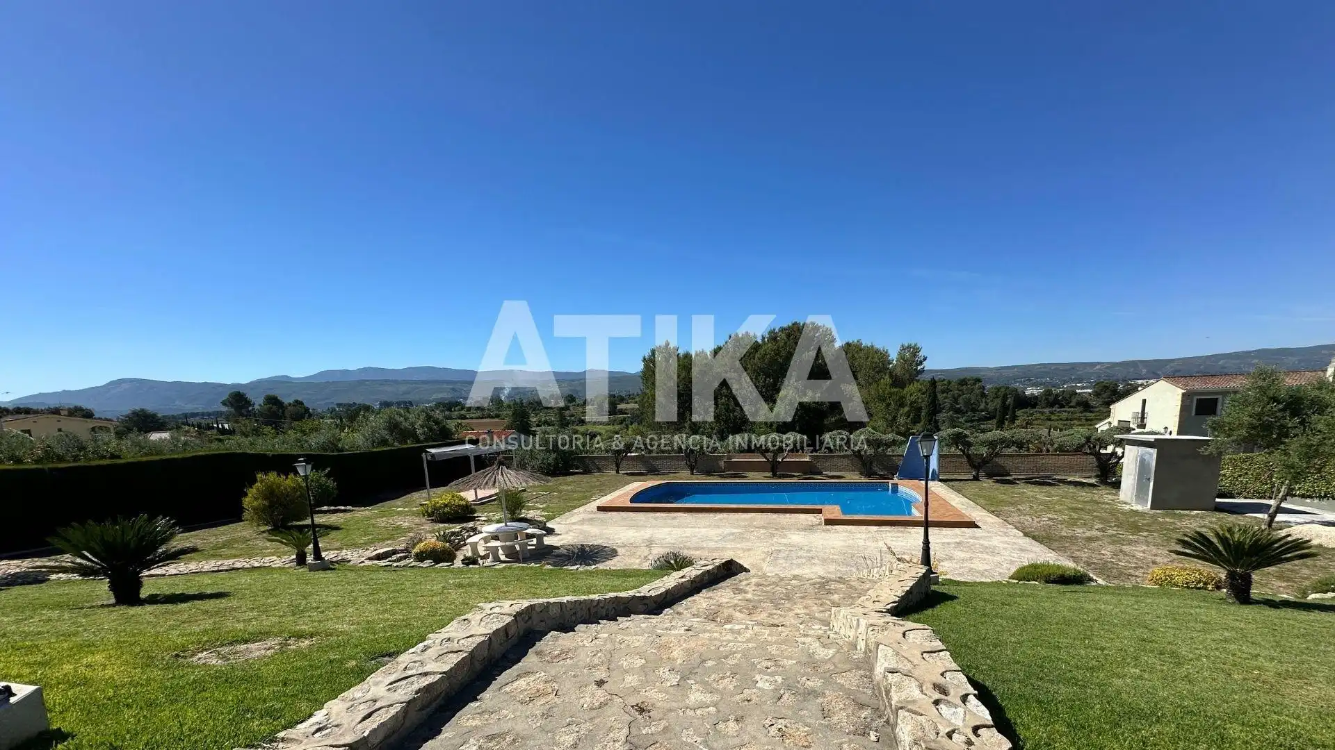 Jardín de Casa o chalet en venta en Agullent con Calefacción, Terraza y Trastero