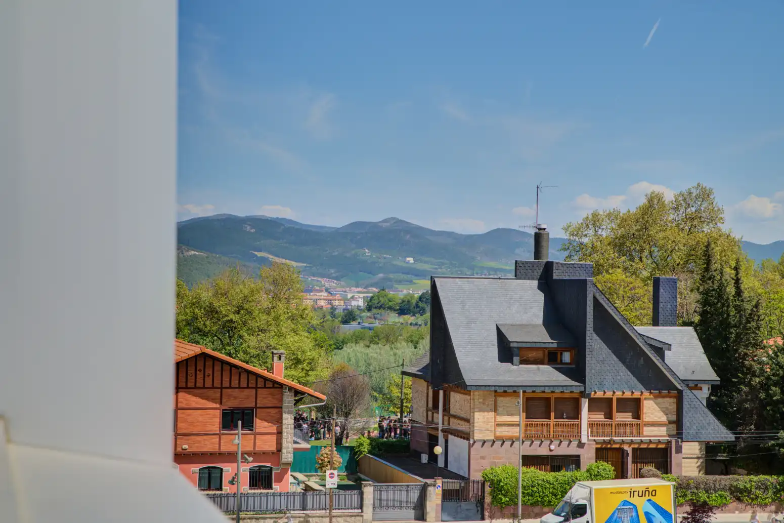 Exterior view of Flat for sale in  Pamplona / Iruña  with Heating, Terrace and Storage room