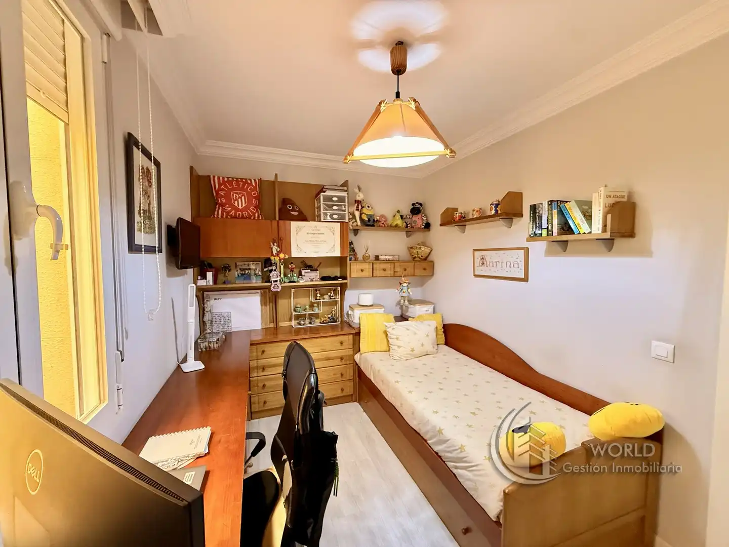 Schlafzimmer von Wohnung zum Verkauf in Madrid mit Klimaanlage, Heizung und Möbliert