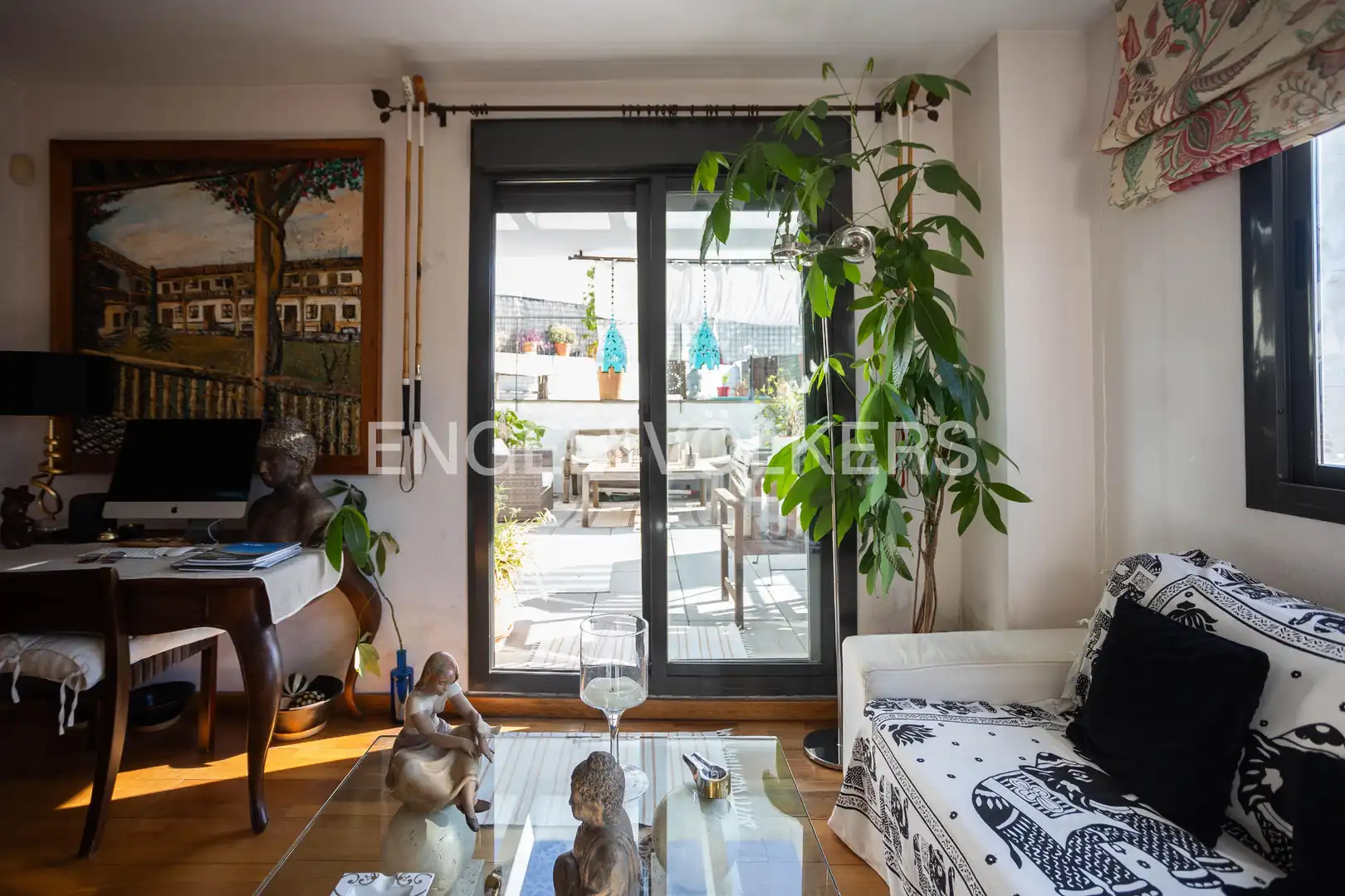 Sala de estar de Ático en venta en Camas con Aire acondicionado, Calefacción y Jardín privado