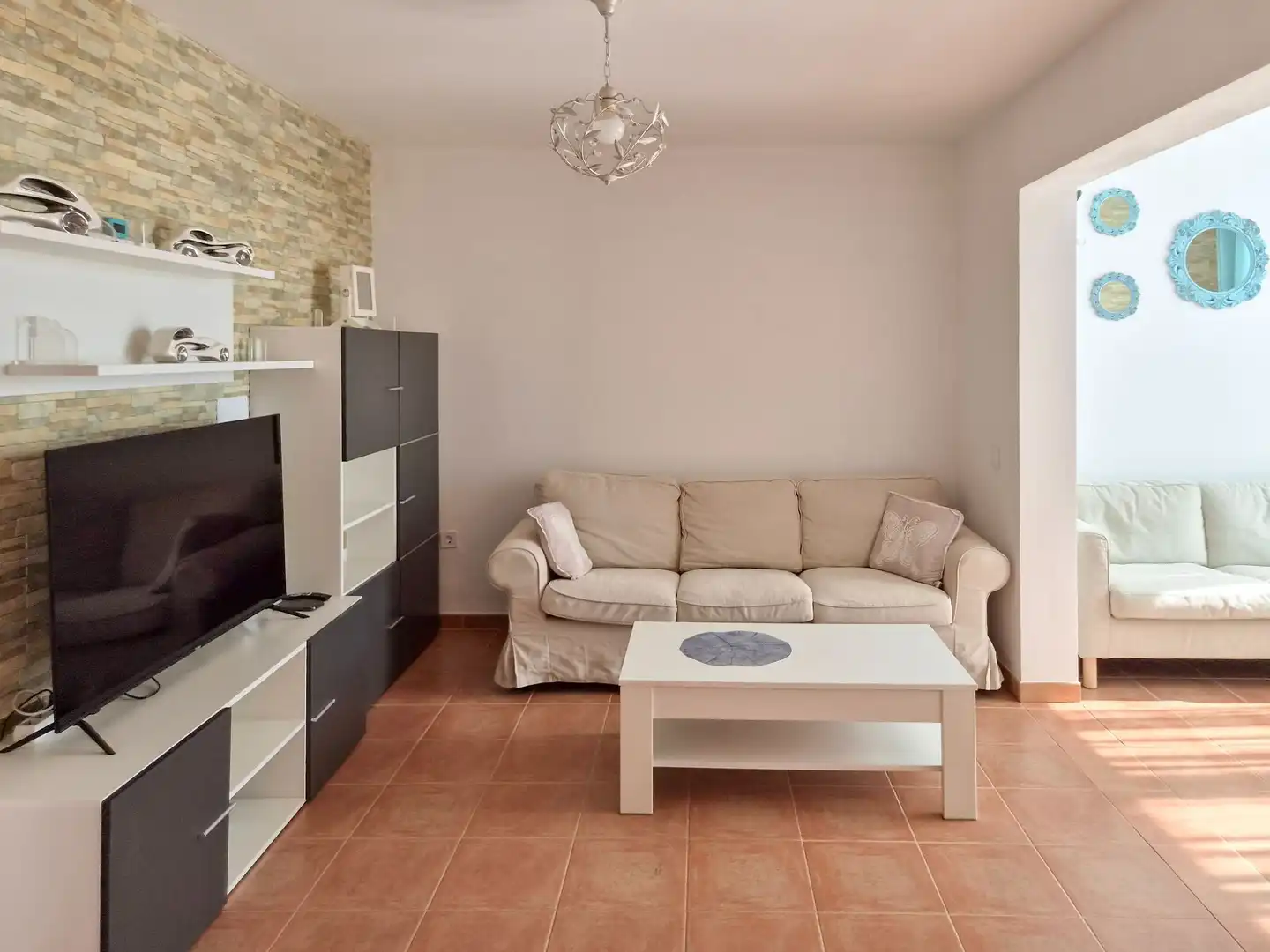Wohnzimmer von Einfamilien-Reihenhaus zum Verkauf in Antigua