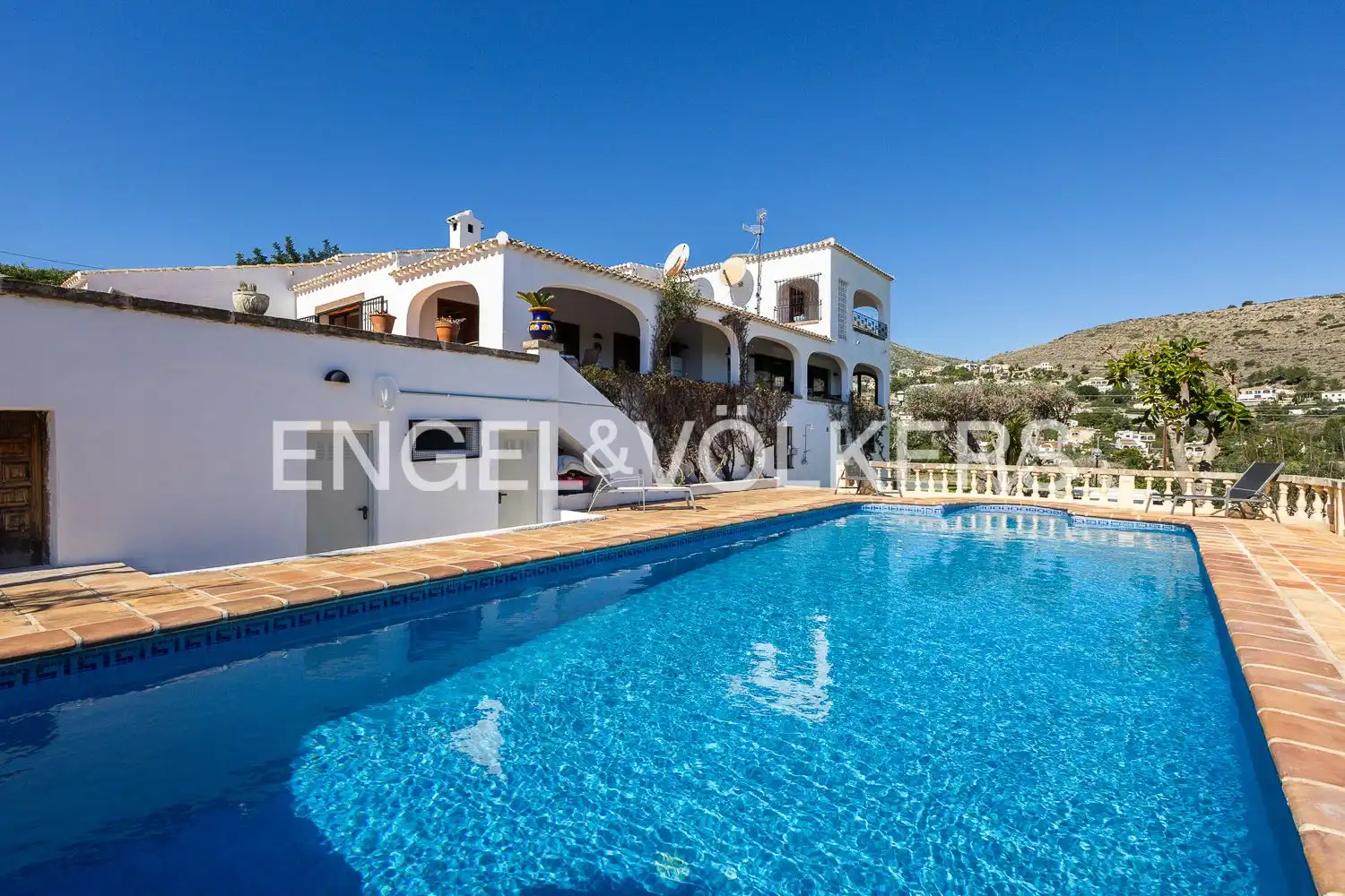 Exterior view of Houses for sale in Jávea / Xàbia  with Air Conditioner, Heating and Private garden