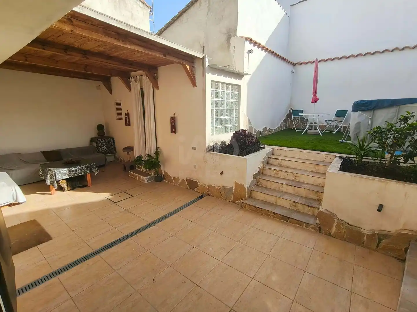 Terraza de Casa adosada en venta en Calera y Chozas con Aire acondicionado y Calefacción