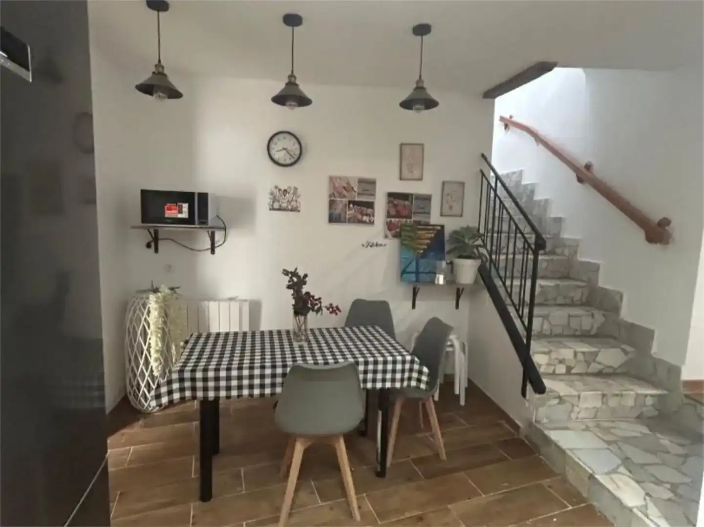 Dining room of Study for rent in Estremera  with Air Conditioner, Furnished and Balcony