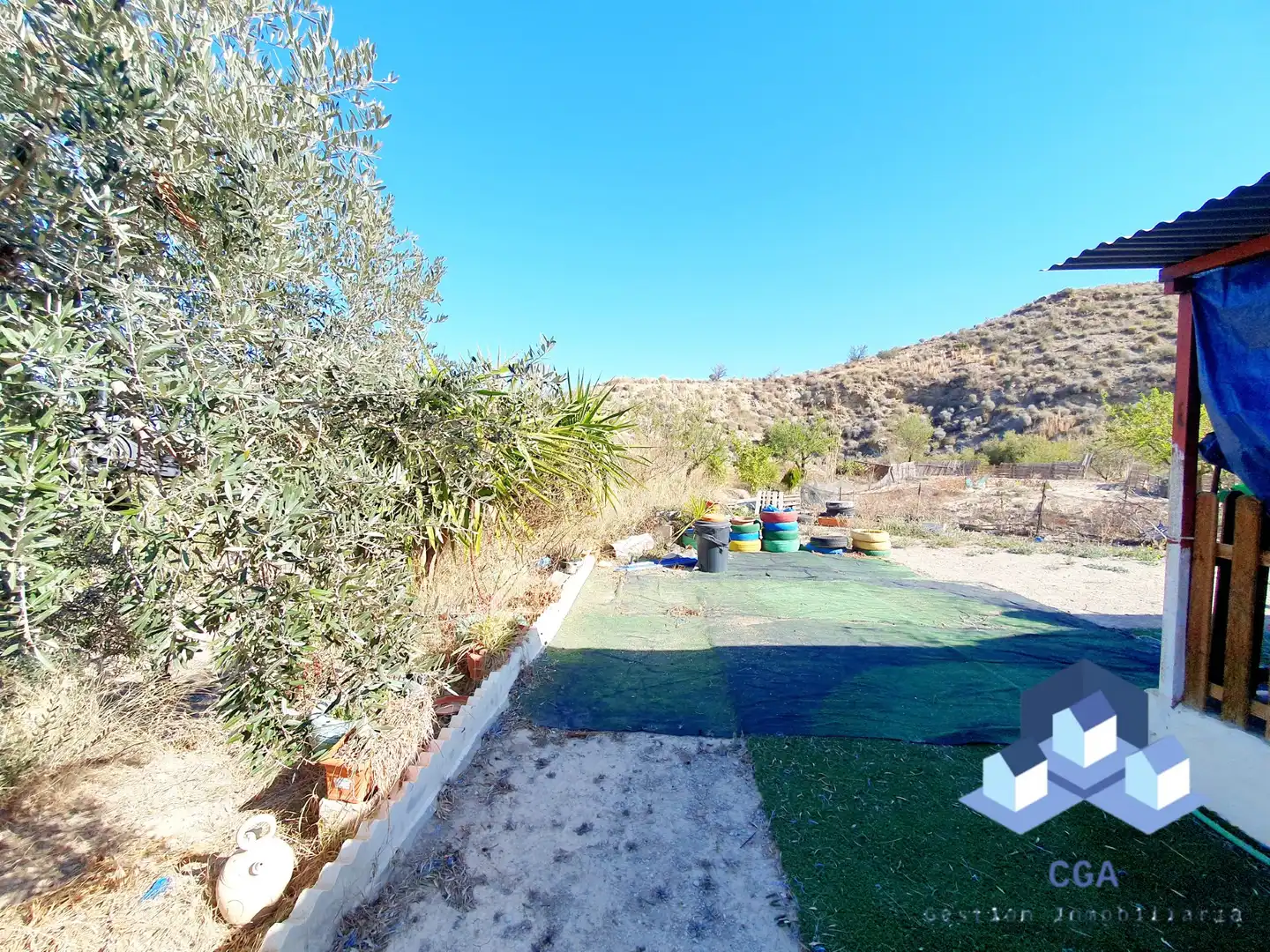 Garden of Houses for sale in Lorca  with Air Conditioner, Terrace and Storage room