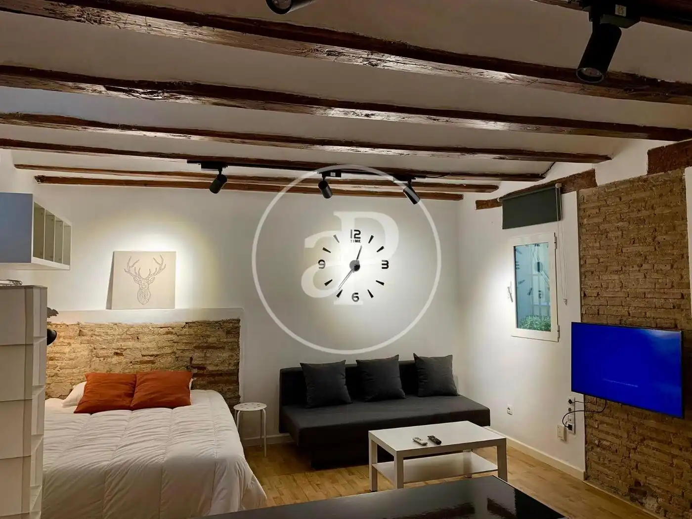 Living room of Lofts for sale in Valencia  with Air Conditioner, Heating and Furnished