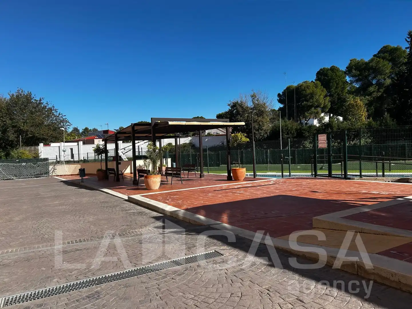 Terrace of Flat for sale in Montequinto  with Air Conditioner, Storage room and Swimming Pool