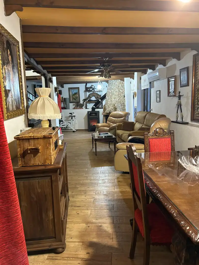 Living room of Detached homes for sale in Villardompardo  with Private garden, Terrace and Storage room