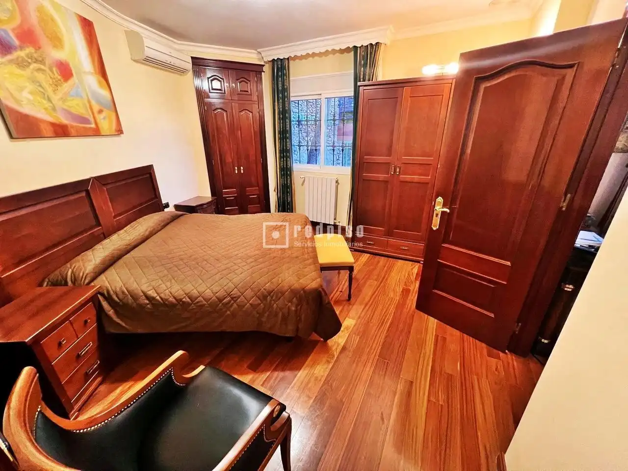 Bedroom of Houses for rent in Málaga  with Air Conditioner, Heating and Private garden