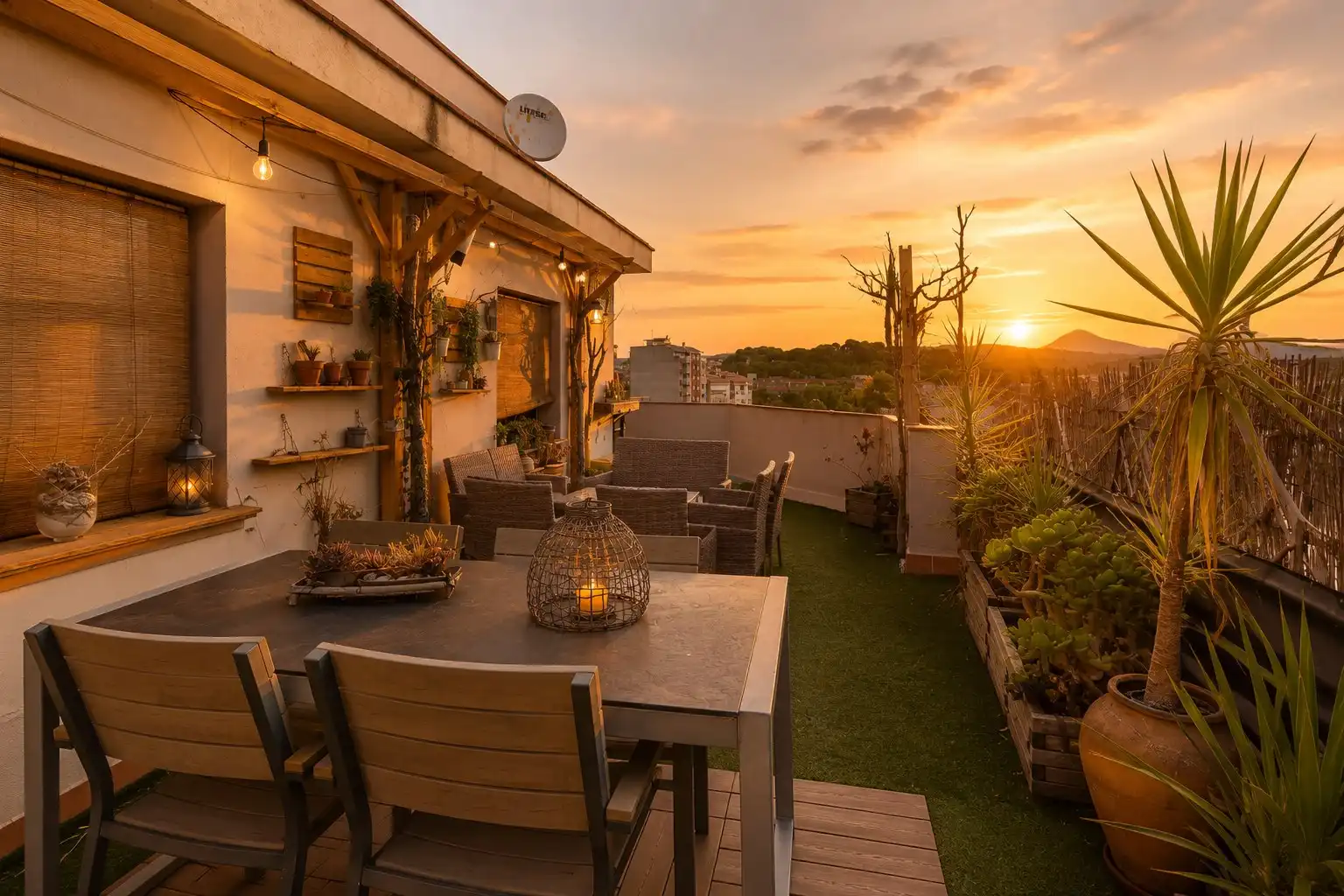 Terraza de Ático en venta en Rubí con Aire acondicionado, Calefacción y Terraza