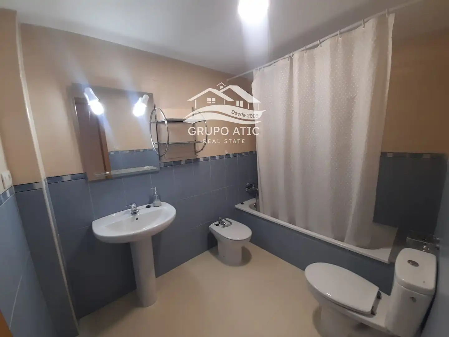Bathroom of Flat for rent in Burriana / Borriana  with Heating, Terrace and Swimming Pool