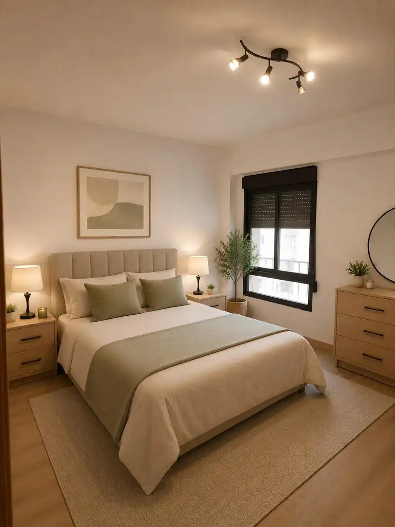 Schlafzimmer von Wohnung zum Verkauf in Castellón de la Plana / Castelló de la Plana mit Abstellraum und Möbliert