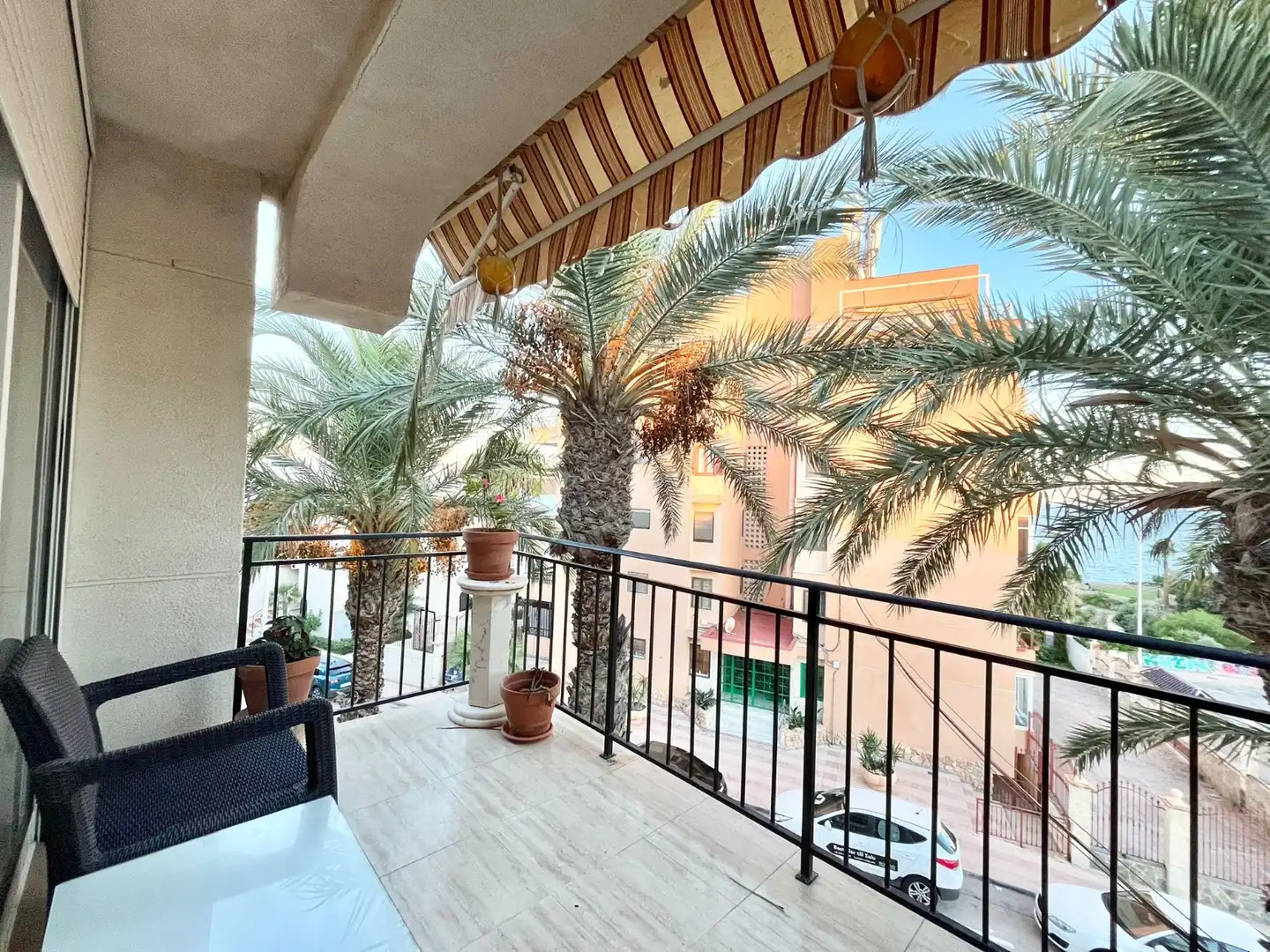 Balcony of Flat for rent in Torrevieja  with Air Conditioner, Heating and Terrace