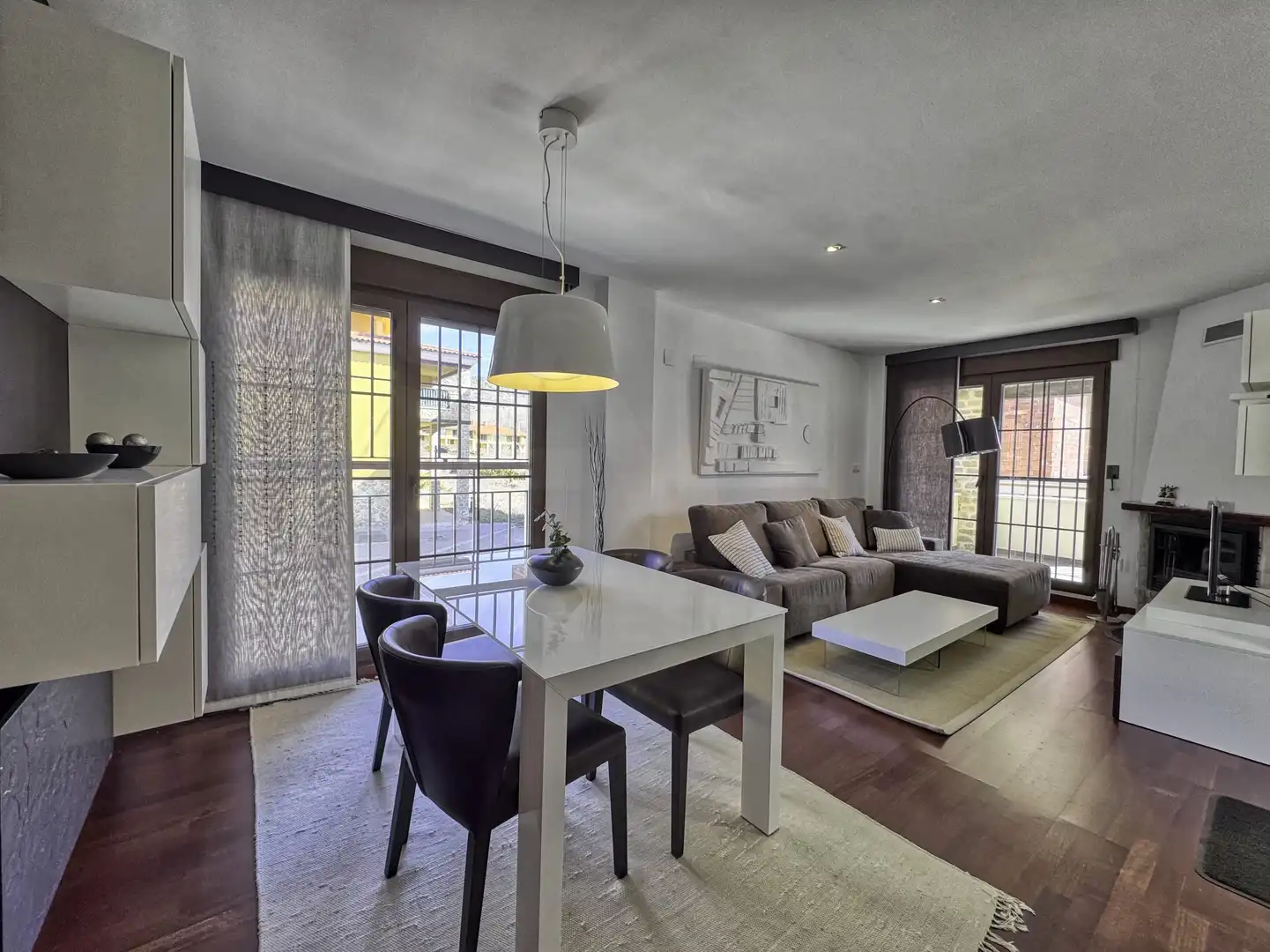 Wohnzimmer von Maisonette zum Verkauf in Alcalá de la Selva mit Heizung und Terrasse