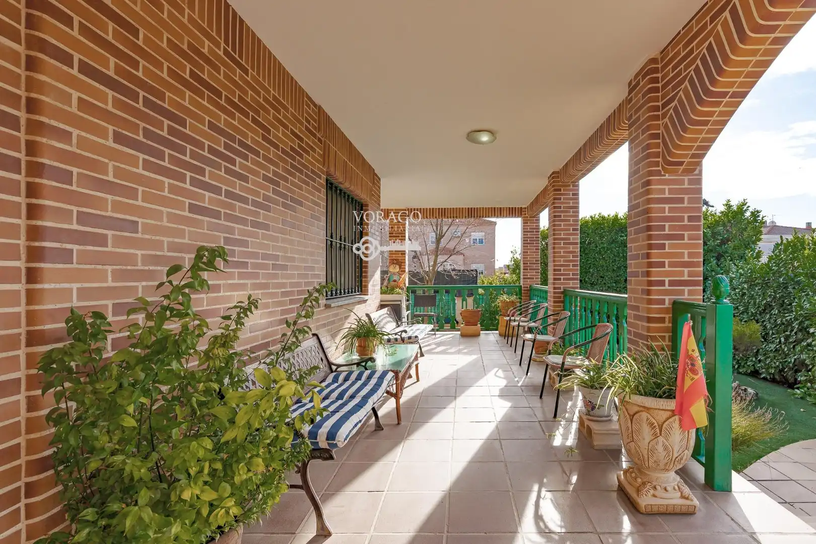 Terraza de Casa o chalet en venta en Villanueva de la Torre con Calefacción, Jardín privado y Terraza