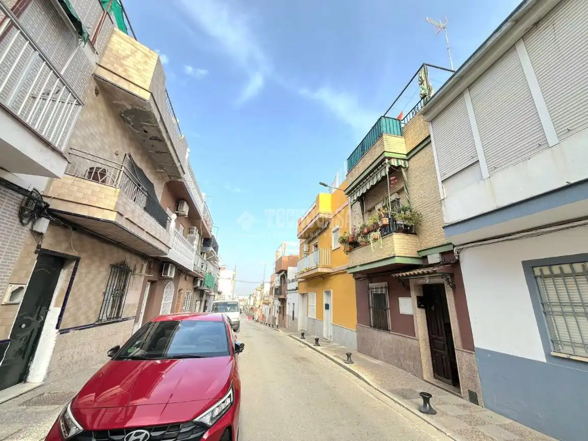 Exterior view of Detached homes for sale in San Juan de Aznalfarache