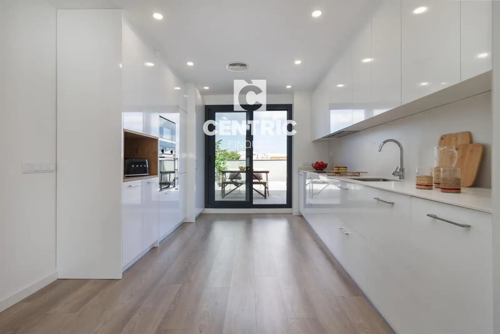 Cocina de Piso en venta en Terrassa con Terraza