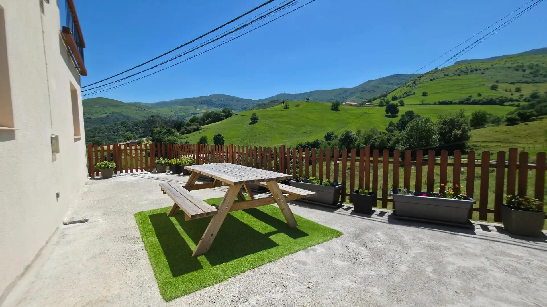 Terraza de Casa o chalet en venta en Soba, Cantabria