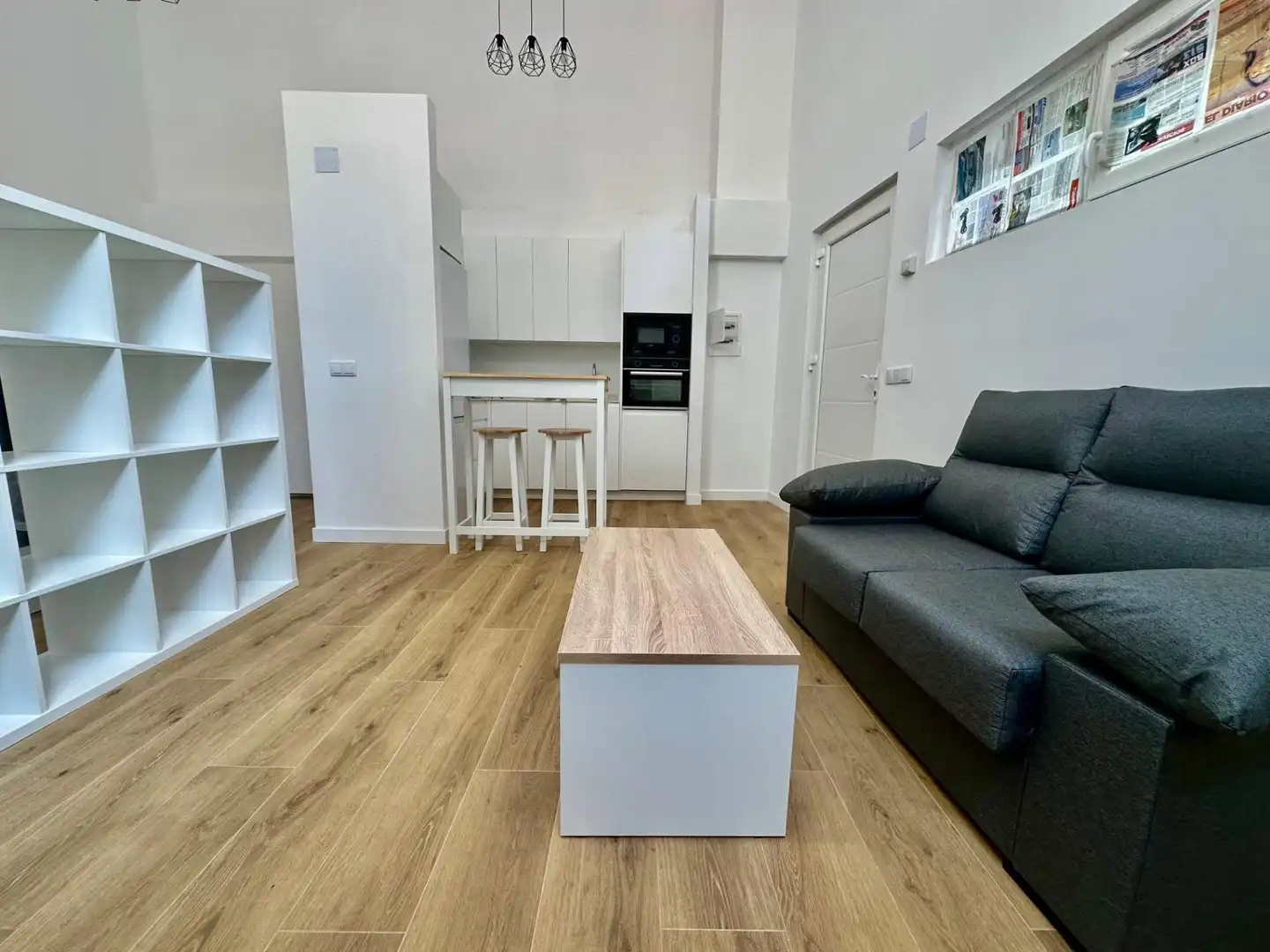 Living room of Study for rent in Santander  with Heating and Furnished