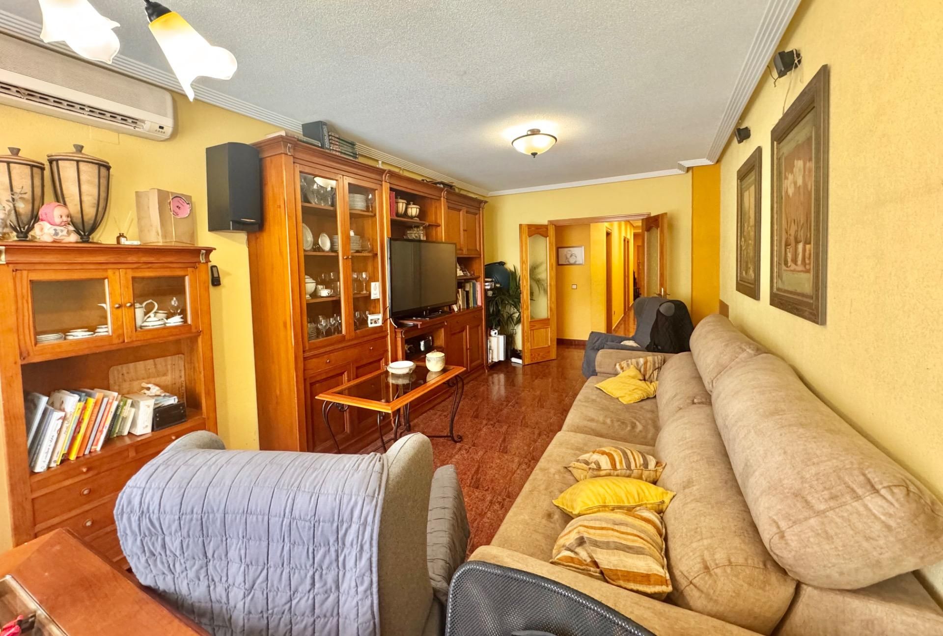 Living room of Flat for sale in Orihuela  with Air Conditioner, Heating and Terrace