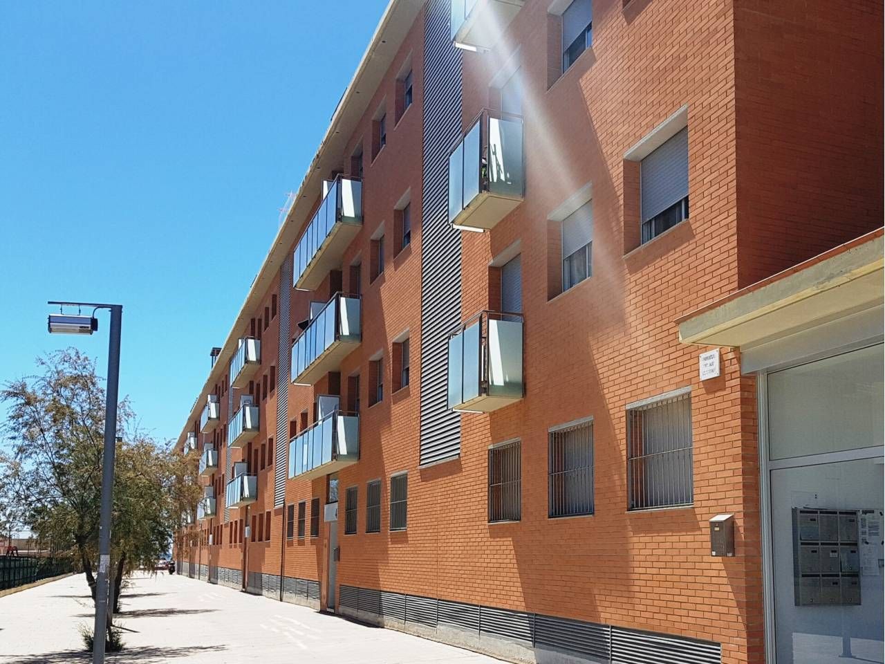 Exterior view of Flat for sale in Cubelles  with Air Conditioner, Heating and Private garden