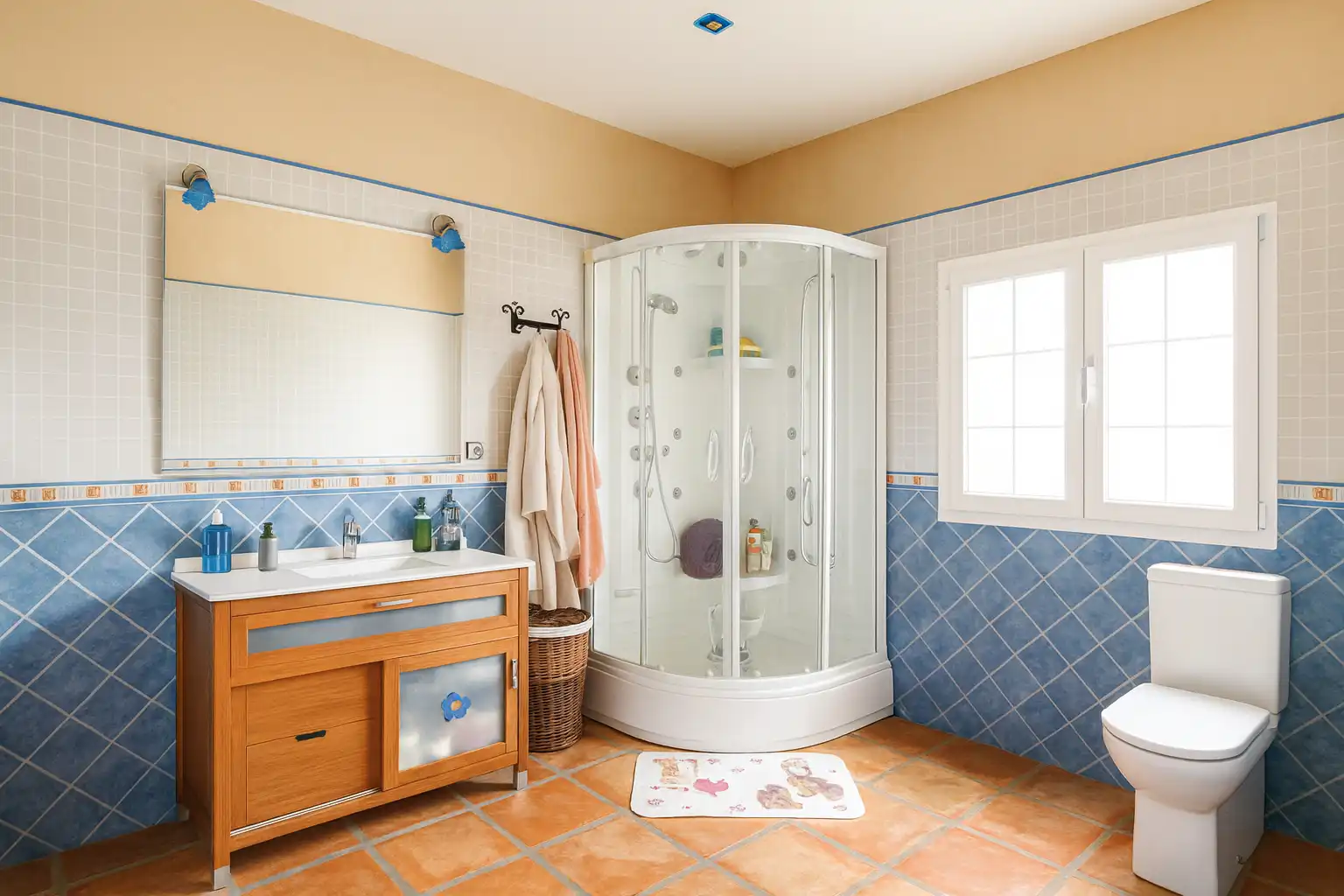Bathroom of Houses for sale in Alhaurín de la Torre  with Private garden, Terrace and Swimming Pool