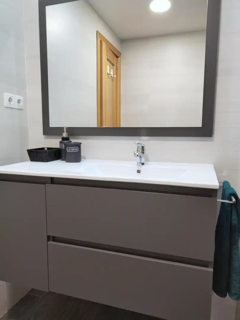 Bathroom of Flat for rent in Arganda del Rey  with Air Conditioner, Heating and Private garden