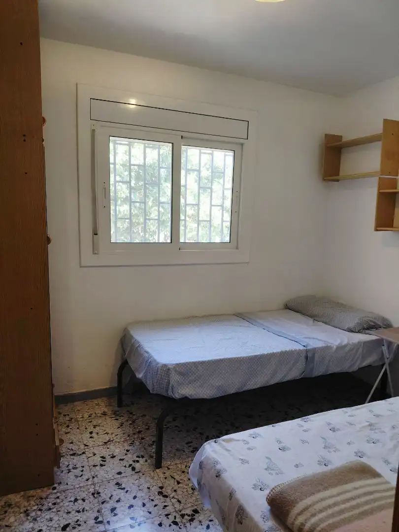 Schlafzimmer von Haus oder Chalet zur Miete in Calafell mit Privatgarten, Abstellraum und Schwimmbad