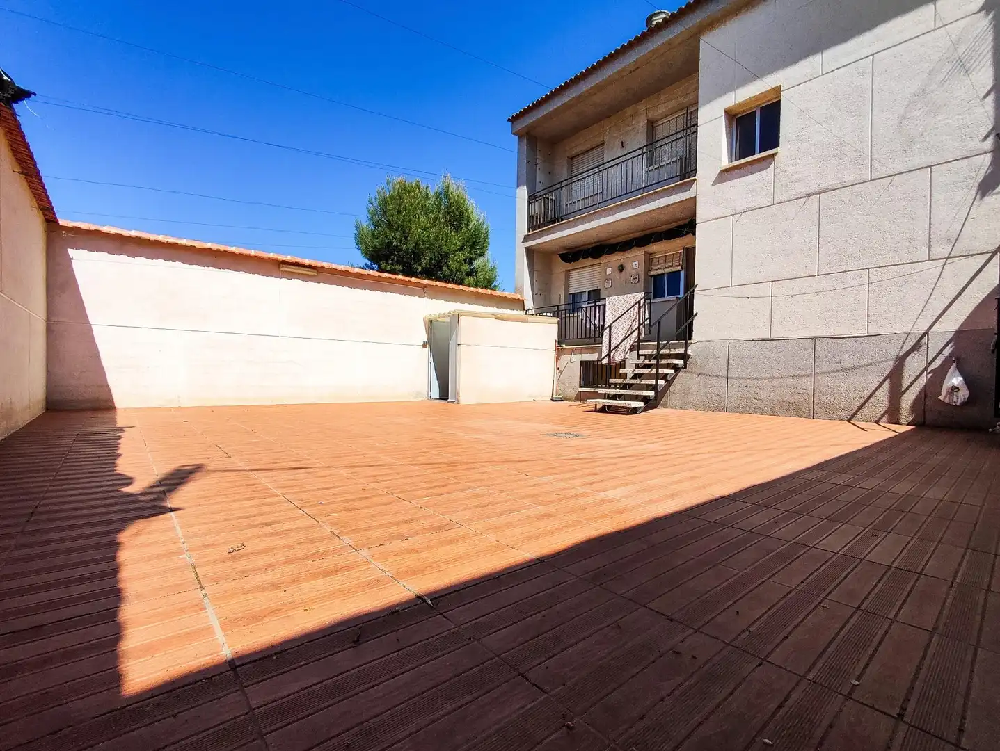 Terrace of Flat for sale in Argamasilla de Calatrava  with Air Conditioner, Heating and Storage room