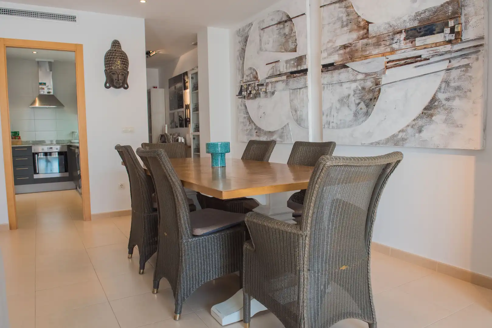 Dining room of Apartments for sale in Jávea / Xàbia  with Air Conditioner, Terrace and Balcony