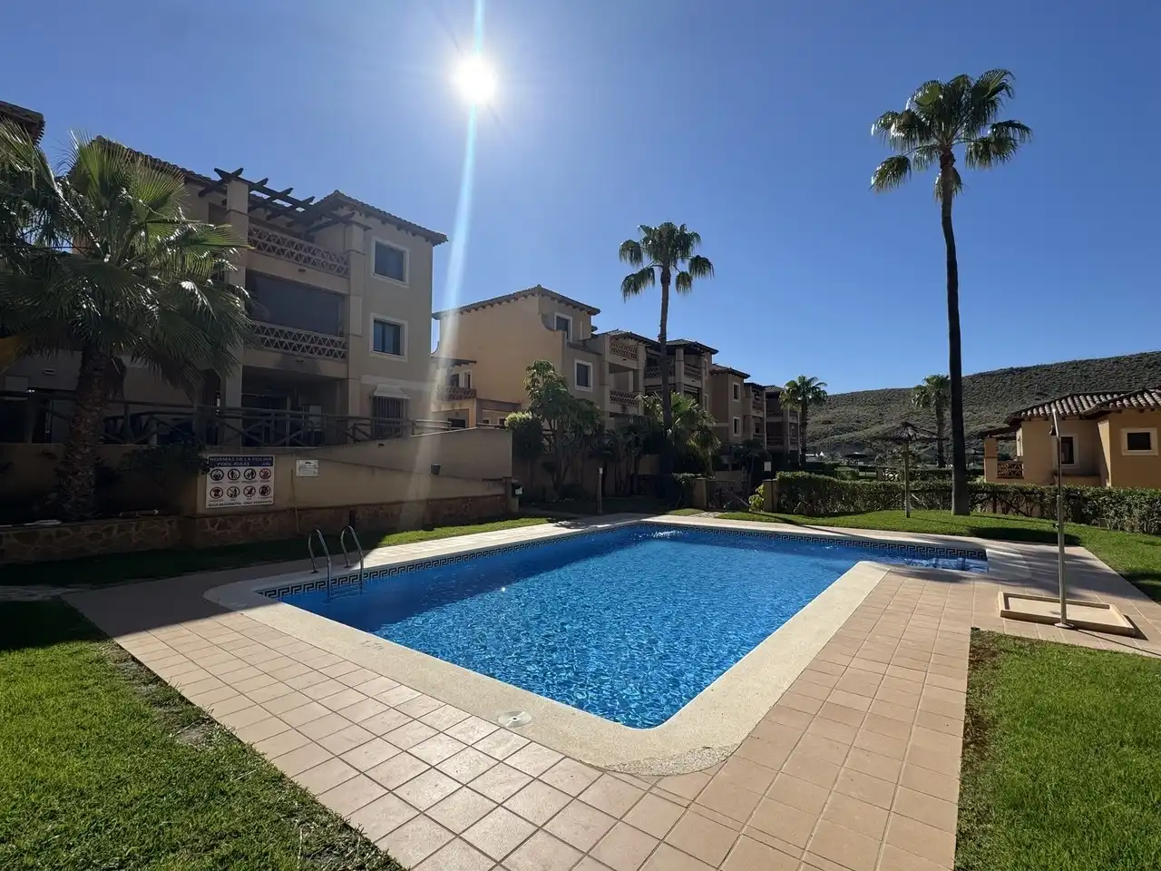 Swimming pool of Apartments for sale in Vera  with Air Conditioner, Terrace and Swimming Pool