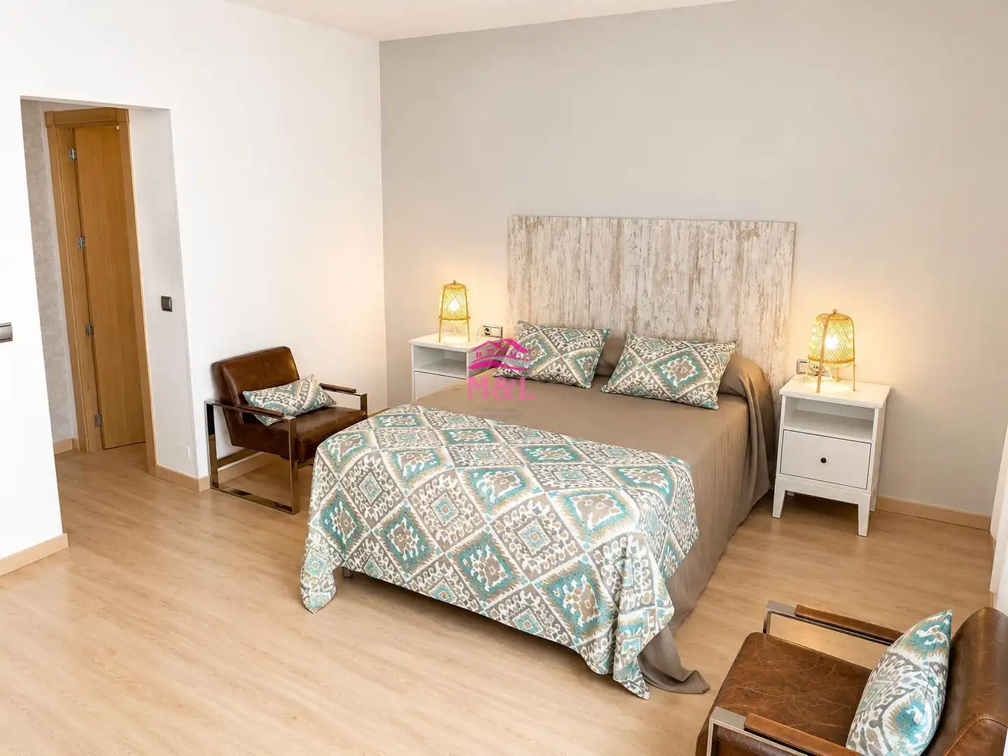 Habitación de Apartamento de alquiler en Mérida con Aire acondicionado, Terraza y Amueblado