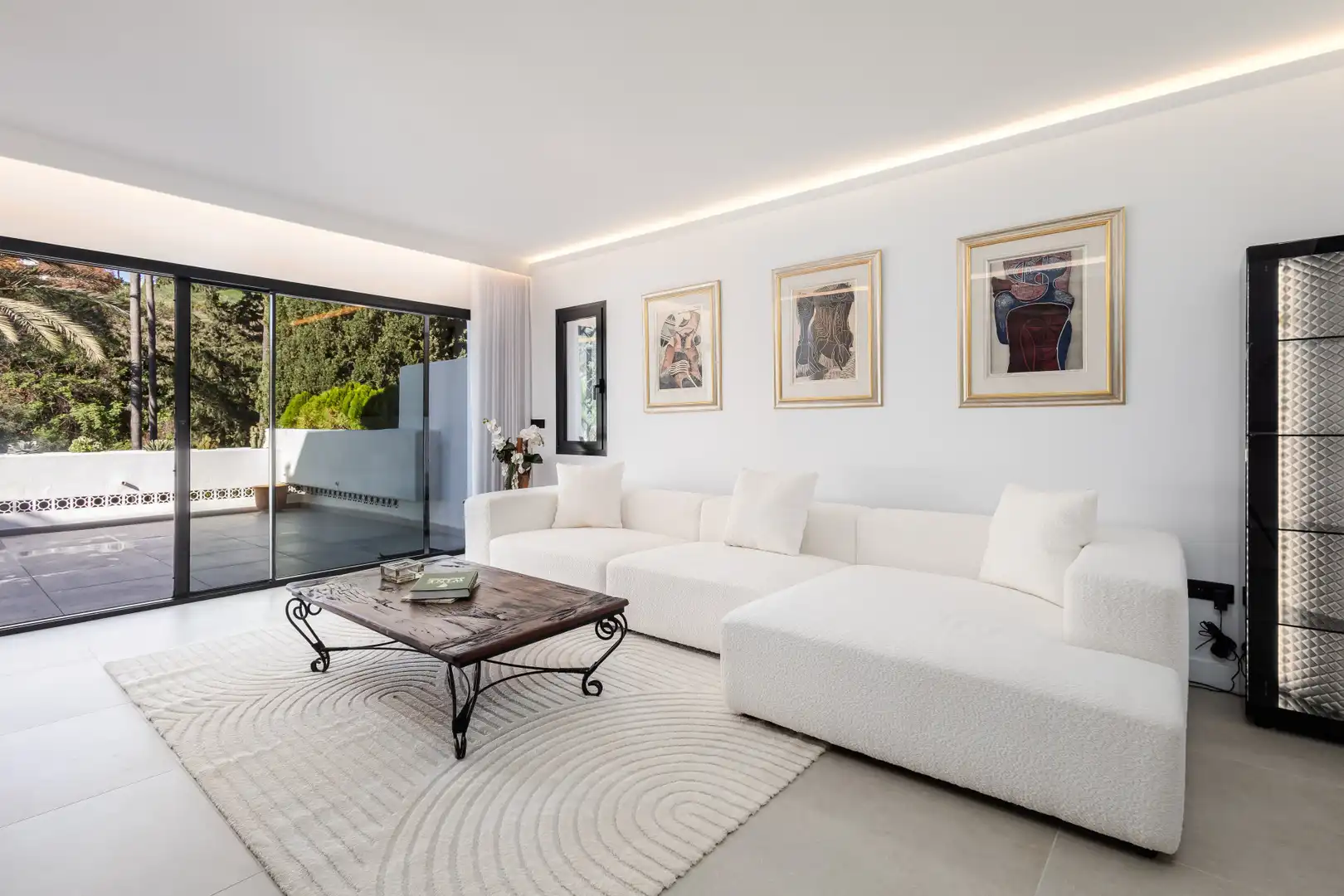 Sala de estar de Apartamento en venta en Marbella con Aire acondicionado, Terraza y Trastero