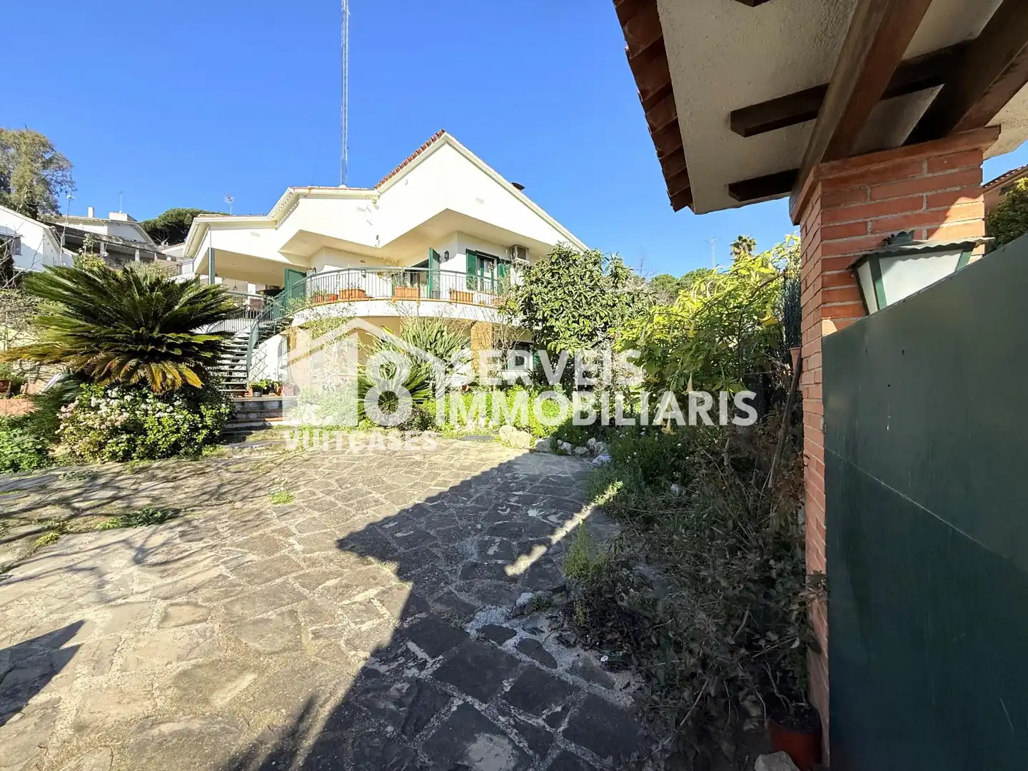 Vista exterior de Casa o chalet en venta en Sant Vicenç de Montalt con Calefacción, Jardín privado y Piscina