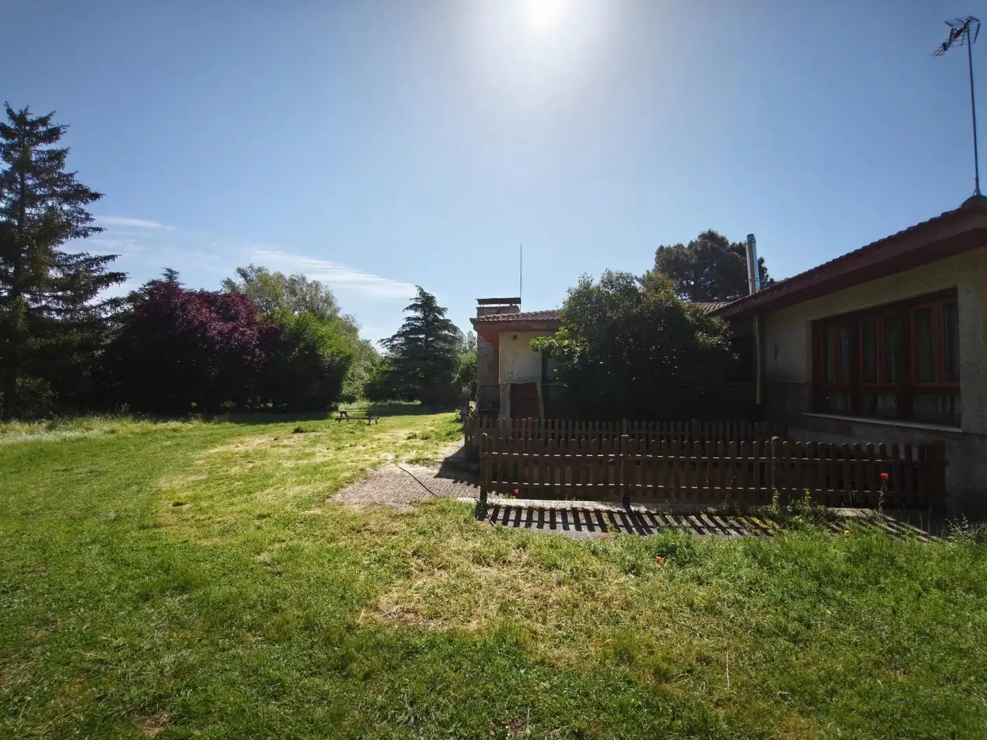 Jardín de Casa o chalet en venta en San Andrés del Rabanedo con Calefacción, Terraza y Piscina