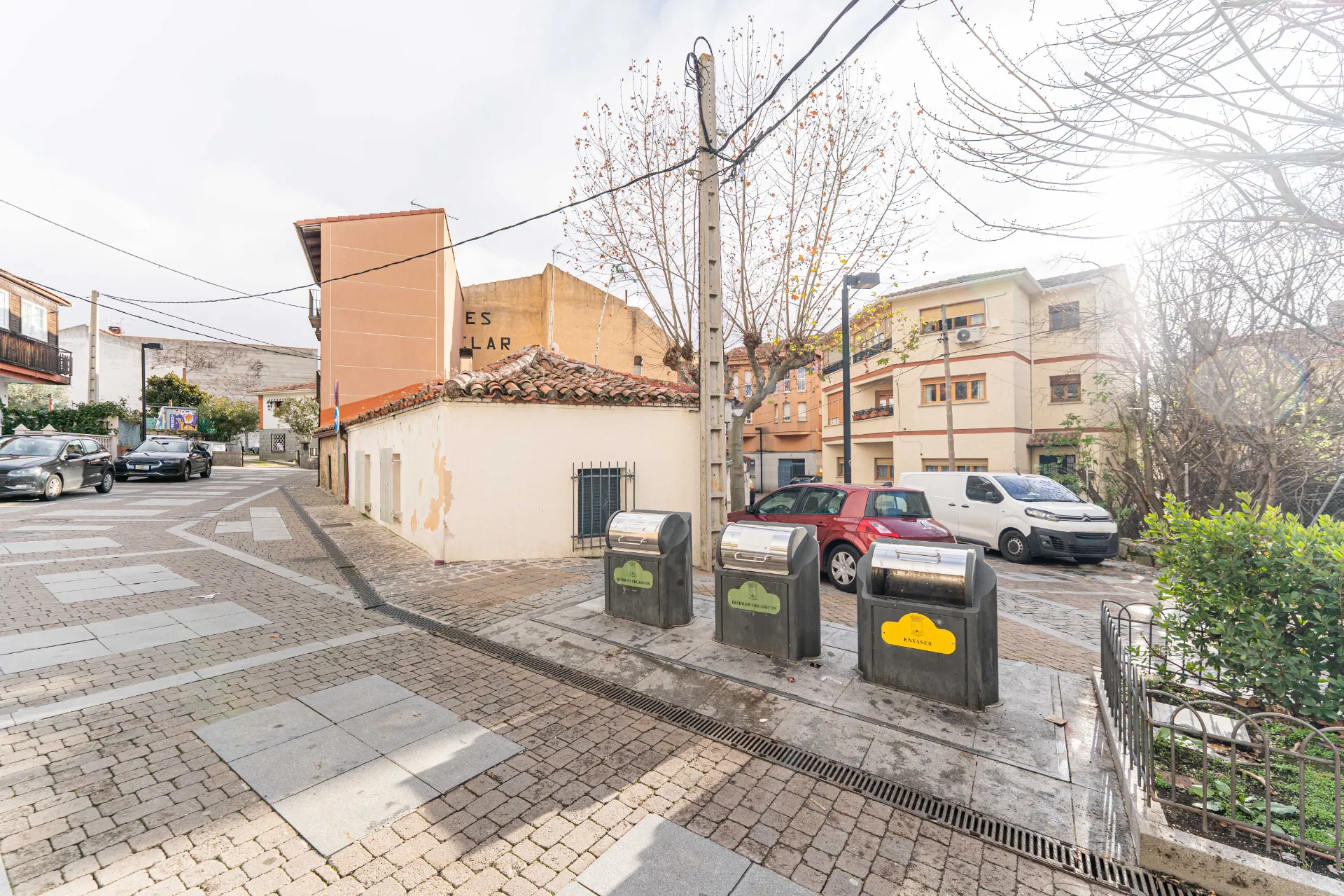 Vista exterior de Casa adosada en venta en Collado Mediano con Calefacción