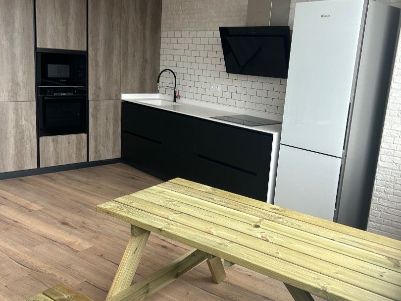 Kitchen of Office for sale in Ansoáin / Antsoain  with Air Conditioner, Heating and Furnished