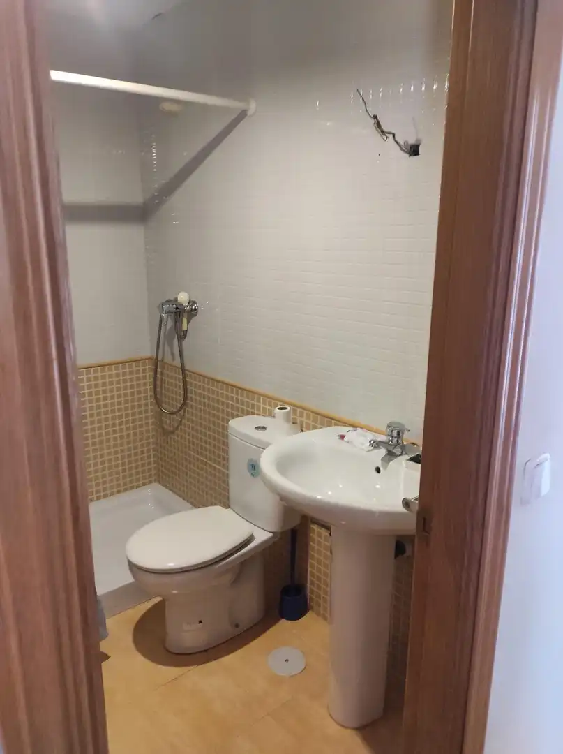 Bany de Pis en venda en Navalagamella amb Calefacció, Terrassa i Moblat