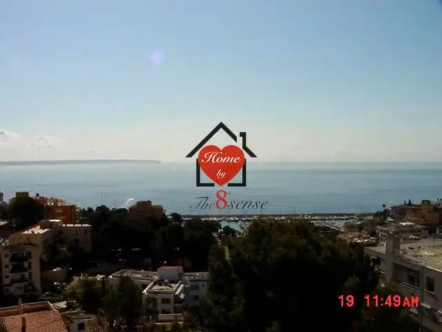 Vista exterior de Estudio en venta en  Palma de Mallorca con Balcón y Piscina comunitaria