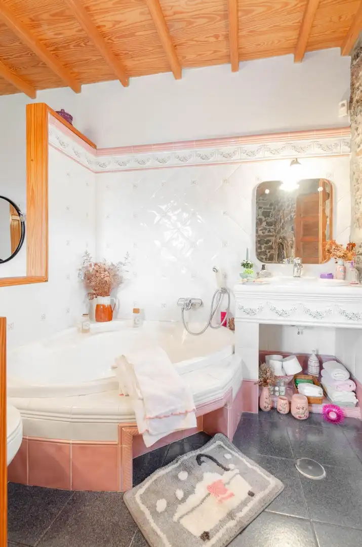 Baño de Casa o chalet en venta en Avilés con Calefacción, Jardín privado y Terraza