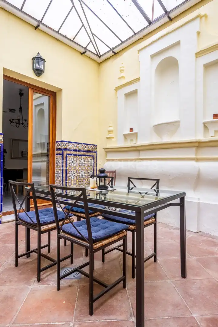 Terraza de Piso de alquiler en Sevilla con Aire acondicionado, Calefacción y Terraza