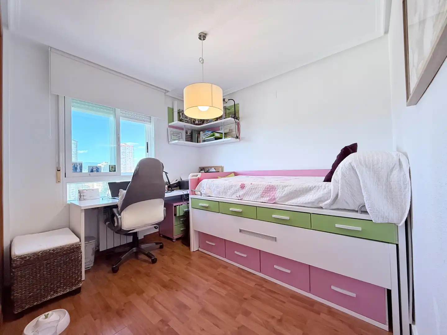 Schlafzimmer von Wohnung zum Verkauf in El Campello mit Klimaanlage, Heizung und Parkett