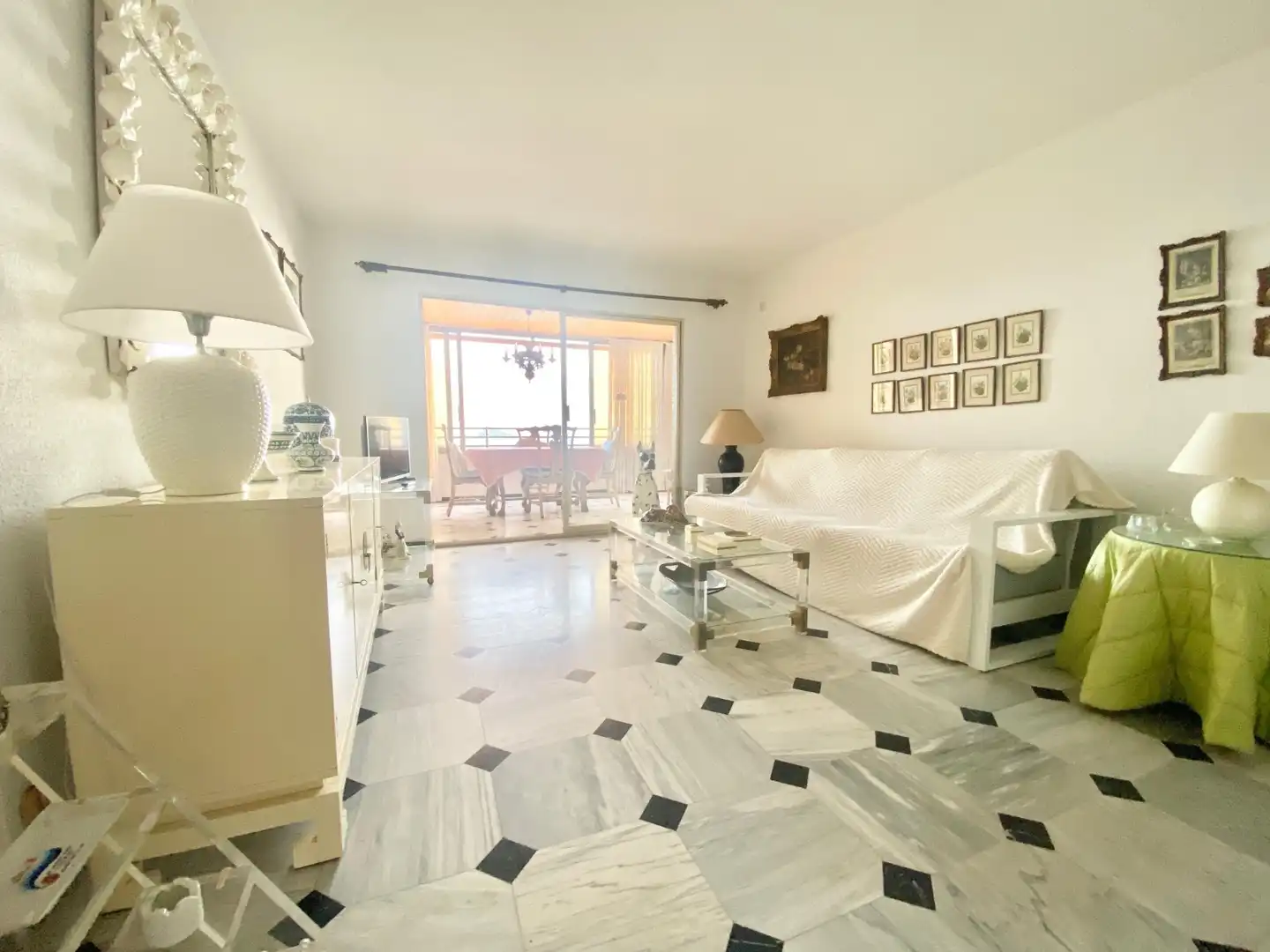 Living room of Apartments for rent in Benidorm  with Heating, Swimming Pool and Furnished