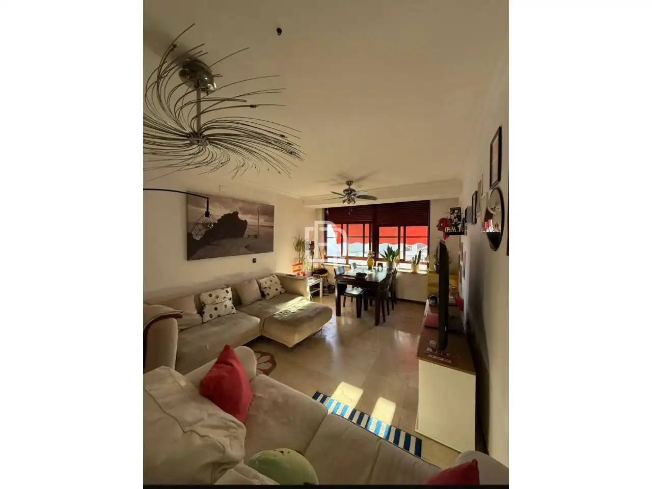 Sala de estar de Piso de alquiler en Santa Cruz de Tenerife con Aire acondicionado y Amueblado