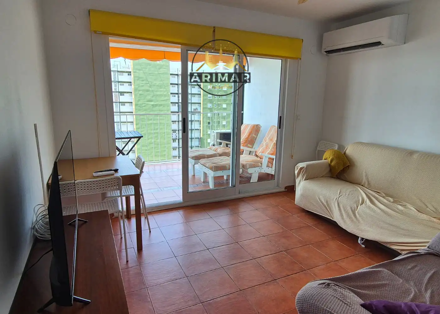 Terraza de Apartamento en venta en Benicasim / Benicàssim con Aire acondicionado, Calefacción y Terraza