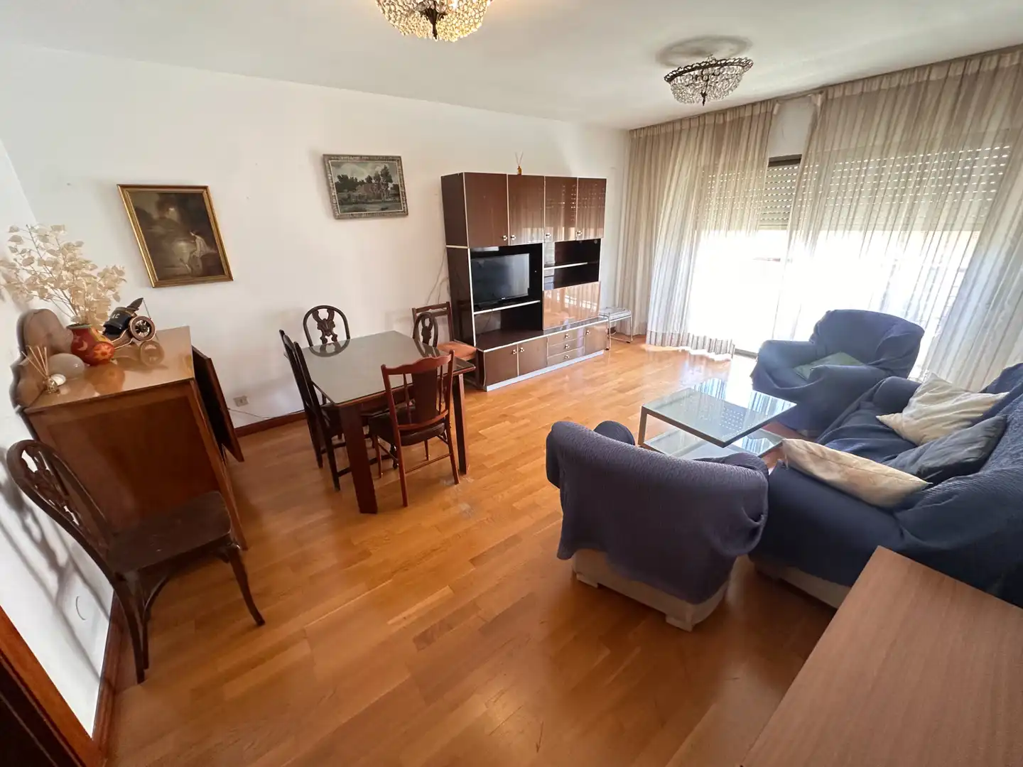 Living room of Flat for rent in Cuenca  with Heating, Terrace and Furnished