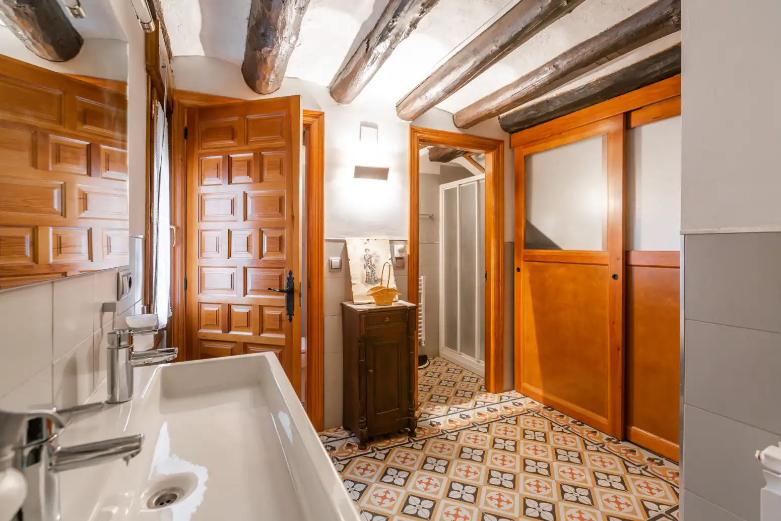 Baño de Casa o chalet en venta en Allo con Calefacción, Jardín privado y Trastero